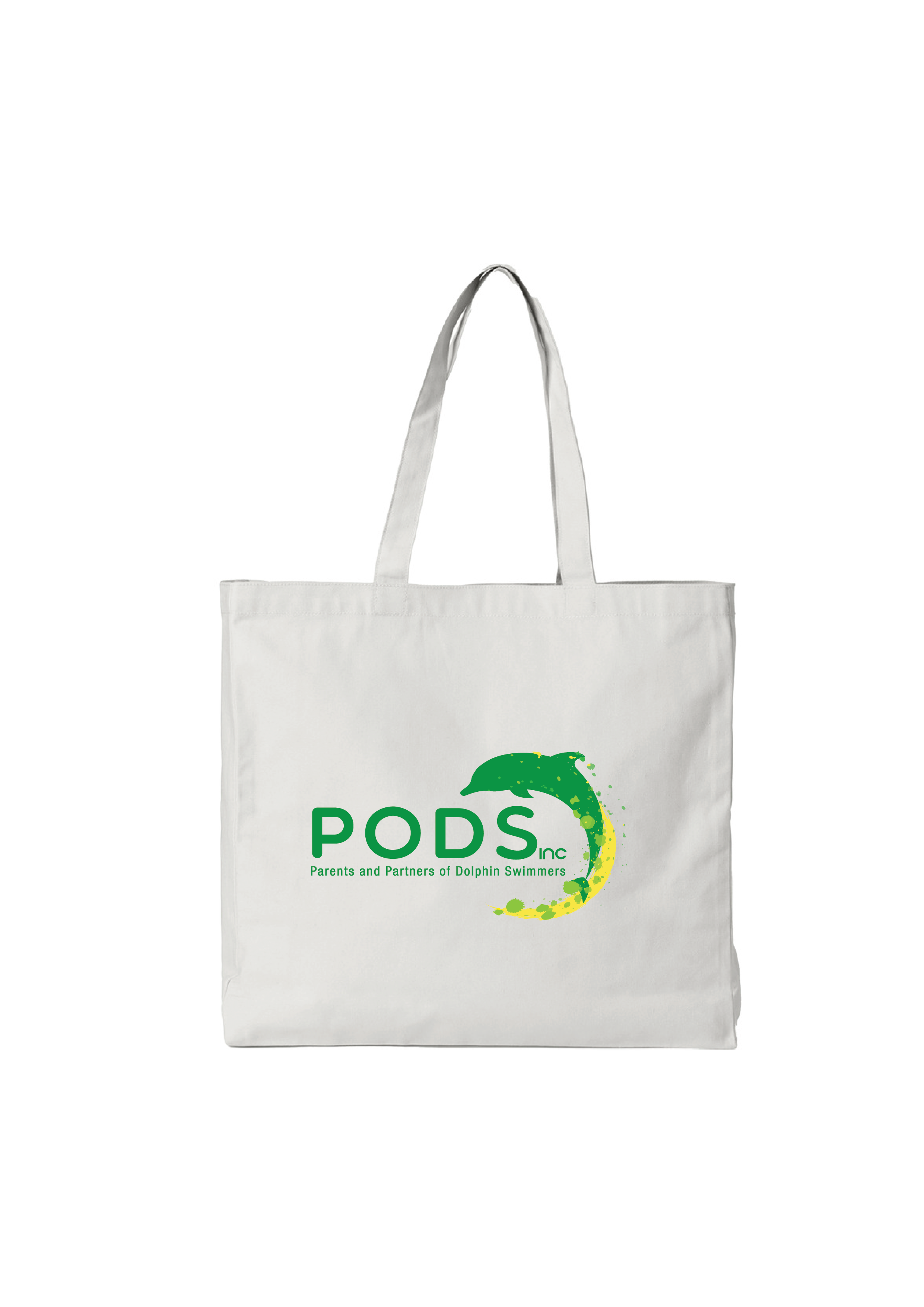 PODS - WHITE TOTE BAG