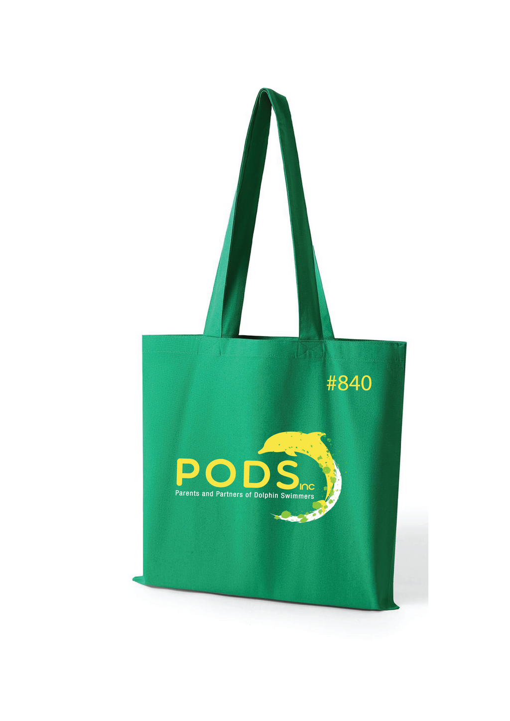 PODS - GREEN TOTE BAG