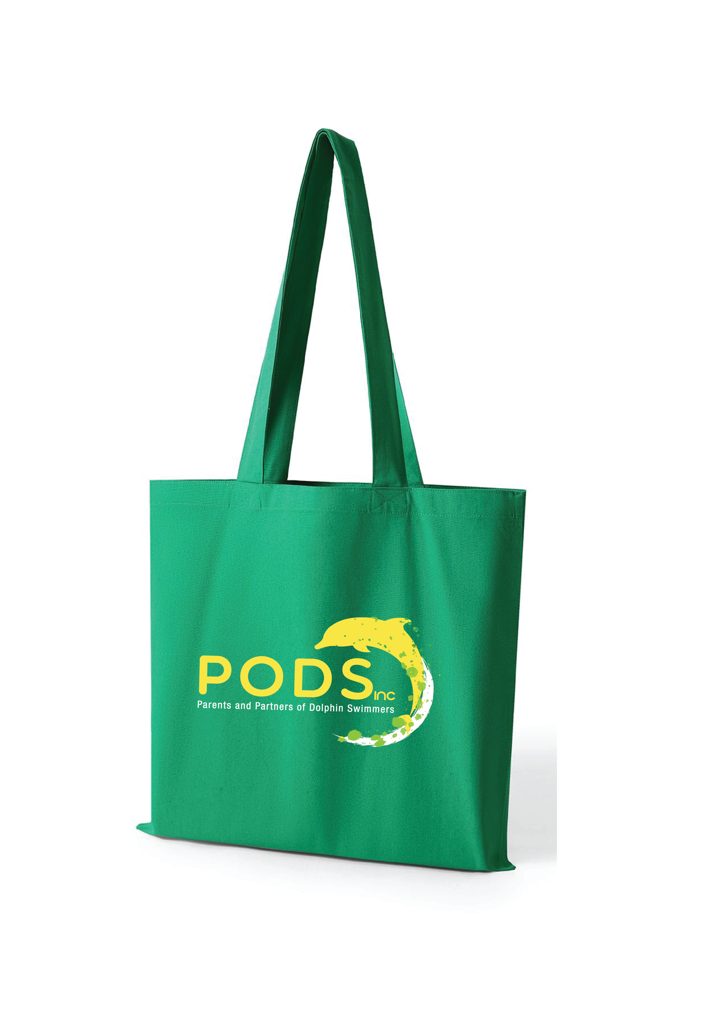 PODS - GREEN TOTE BAG