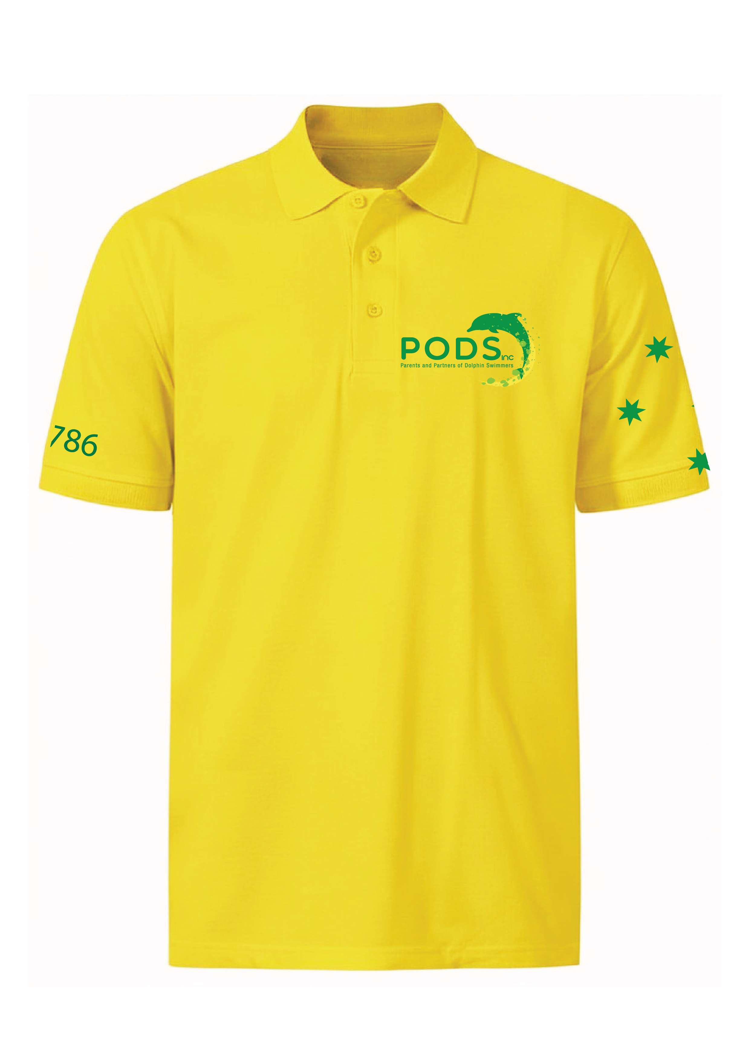 PODS SHORT SLEEVE POLO - UNISEX