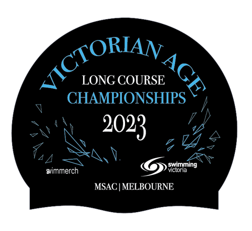 2023 Victorian Age LC Championships Silicone Swim Cap