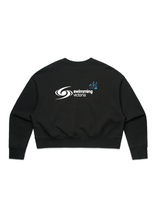 2023 Victorian Age Championships cropped sweat - Black