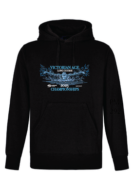 2023 Victorian Age LC Championships Hoodie -  Black