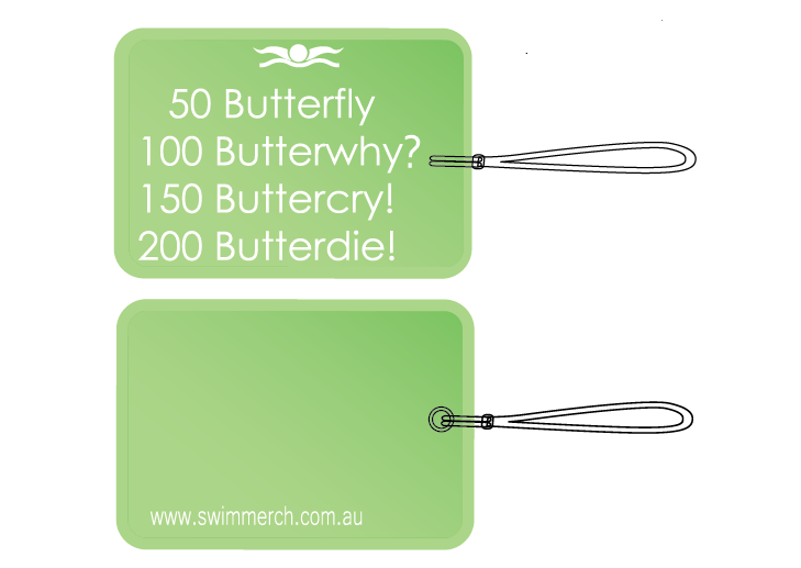 Bag Tag - "Butterwhy?"