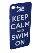 iPhone Cover - Keep Calm and Swim On