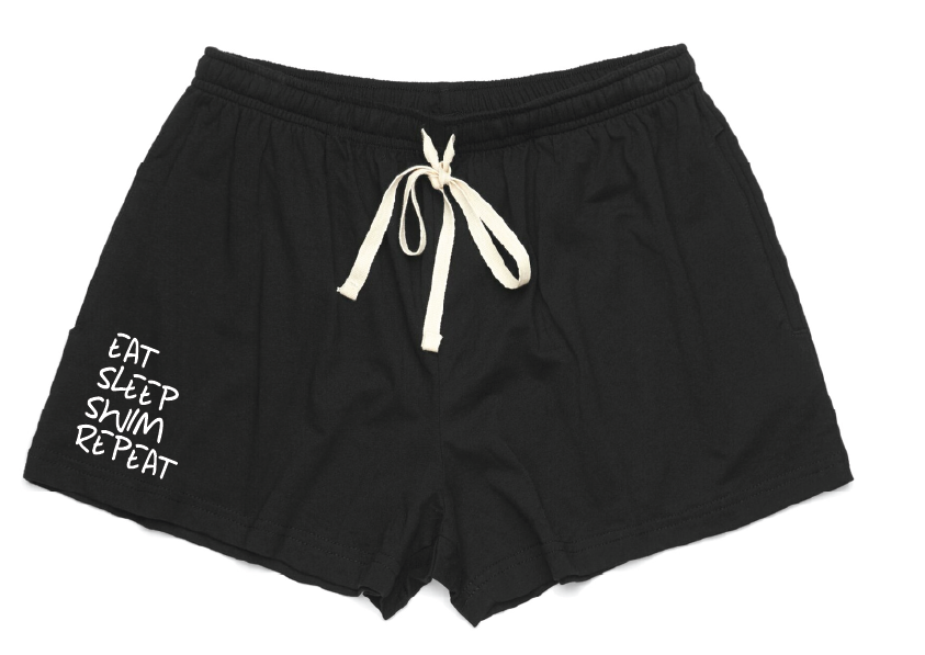 Sleep Shorts "Eat Sleep Swim Repeat"