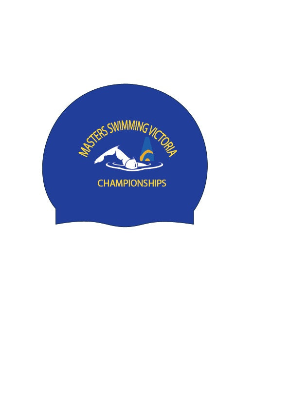 2022 Victorian Masters Championships Silicone Swim Cap