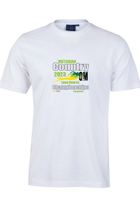 2023 Victorian Country LC  Championships Tee - WHITE