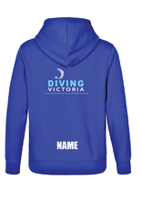 2023 VICTORIAN AGE DIVING CHAMPIONSHIP HOODIE - BLUE- PERSONALISED OPTION EXTRA**