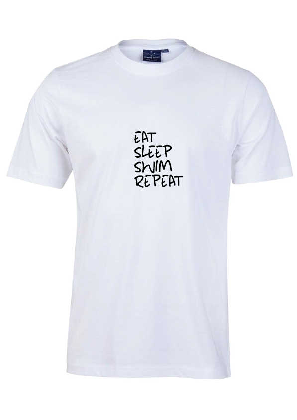Sleep Tee " Eat, Sleep, Swim, Repeat "