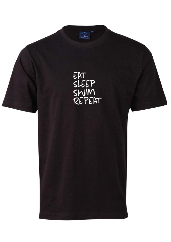 Sleep Tee " Eat, Sleep, Swim, Repeat "
