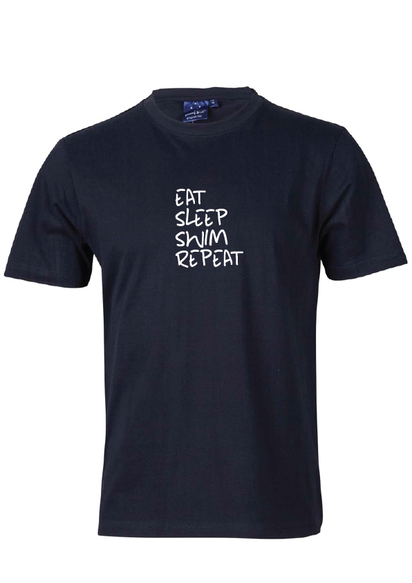 Sleep Tee " Eat, Sleep, Swim, Repeat "