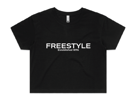 Sleepwear Crop Tee - "Freestyle" Est 1896