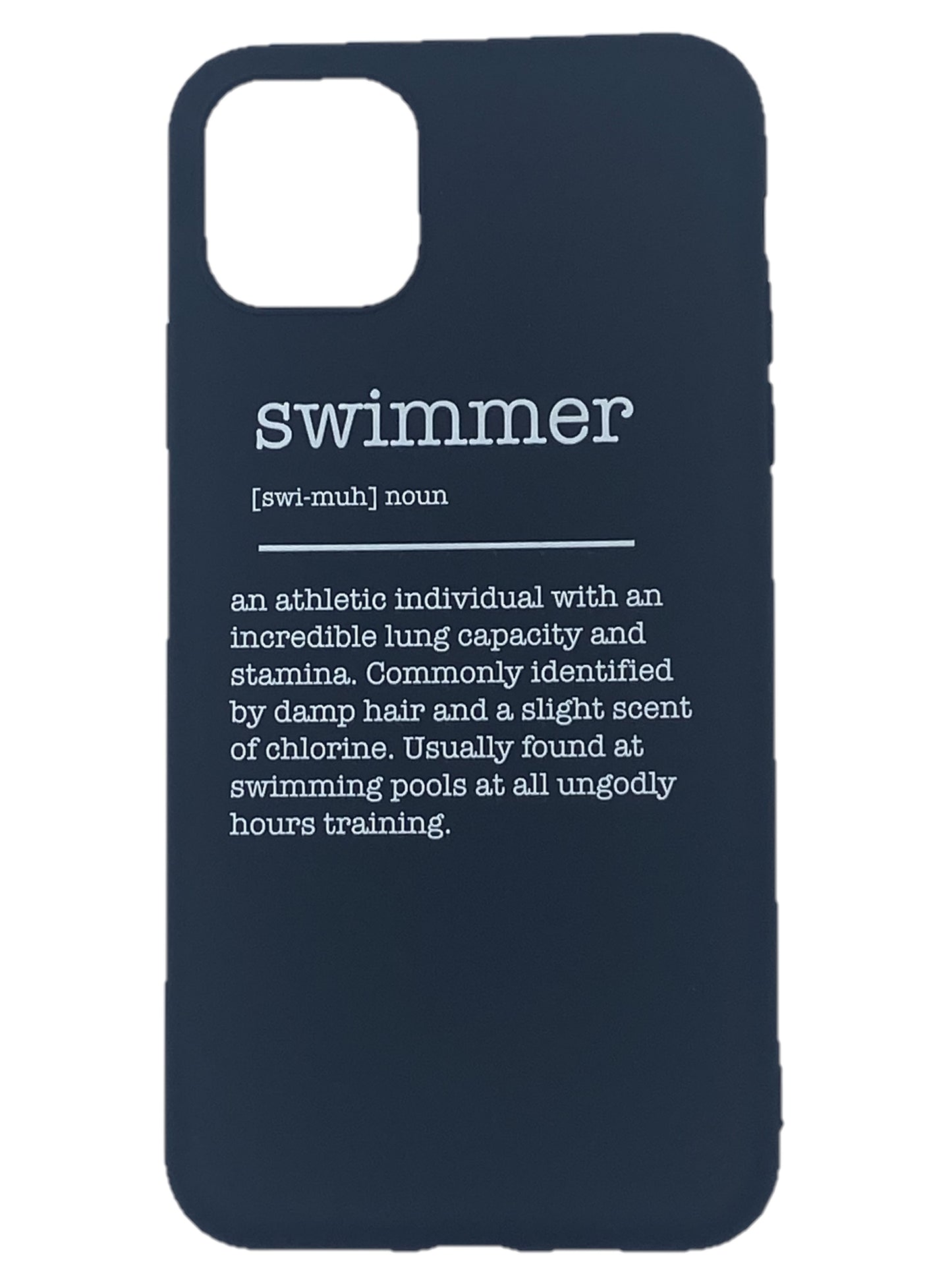 iPhone Cover - "swimmer" {swi-muh} noun
