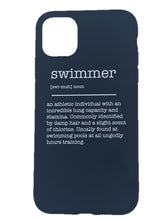 iPhone Cover - "swimmer" {swi-muh} noun