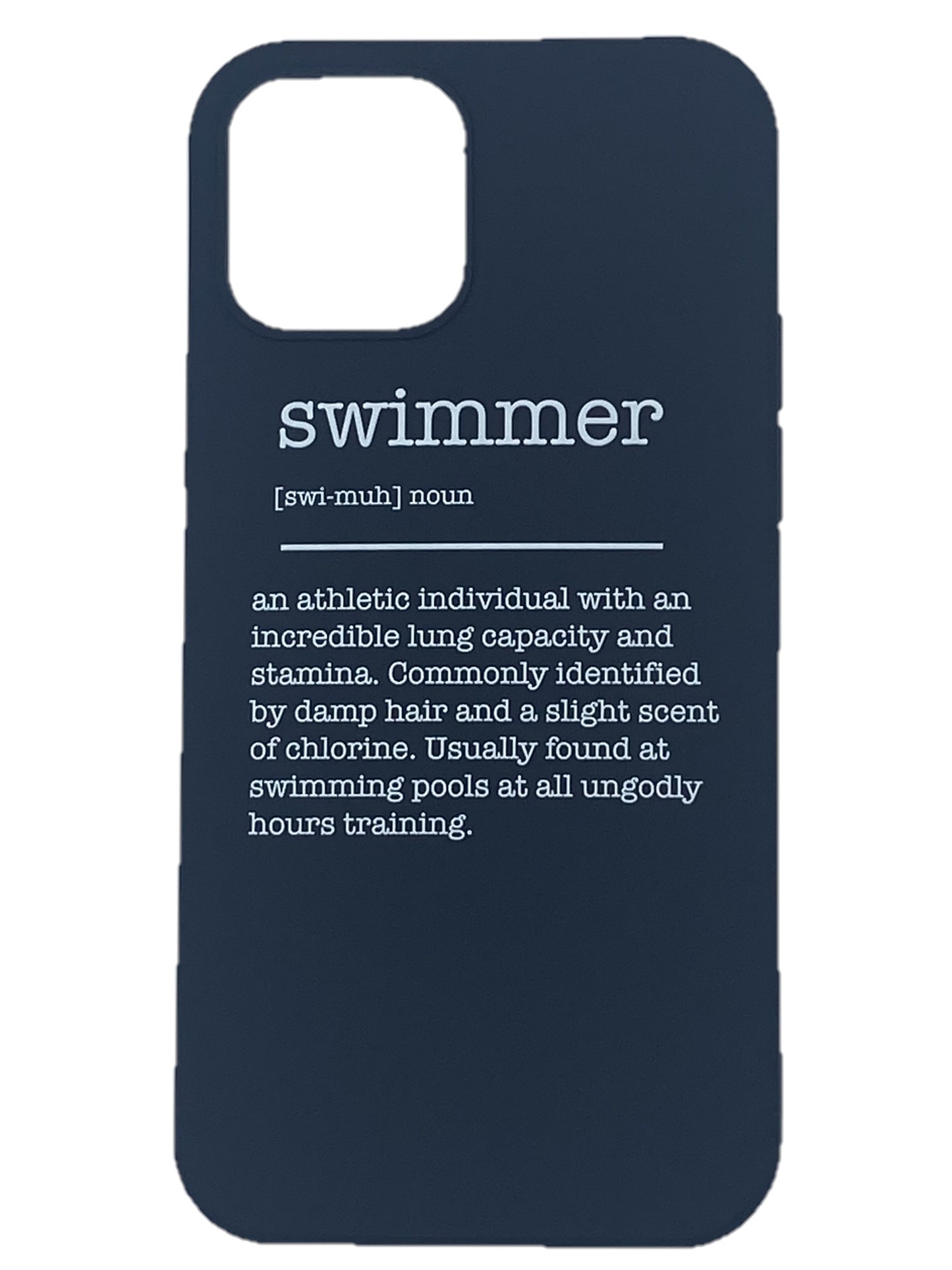 iPhone Cover - "swimmer" {swi-muh} noun