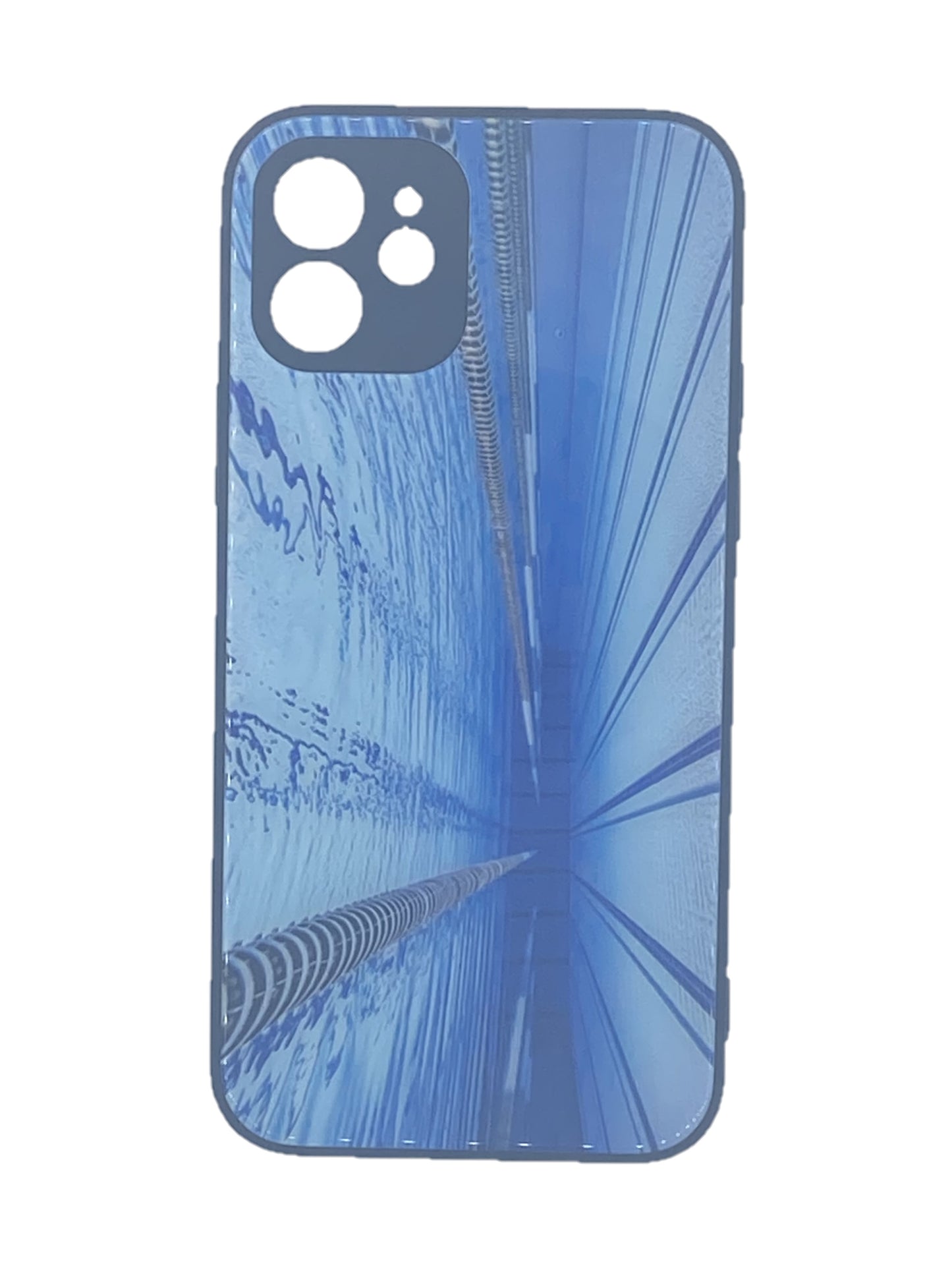 iPhone Cover - Photographic pool image with lane rope