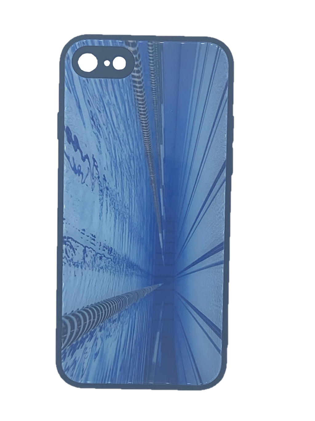 iPhone Cover - Photographic pool image with lane rope