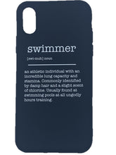 iPhone Cover - "swimmer" {swi-muh} noun