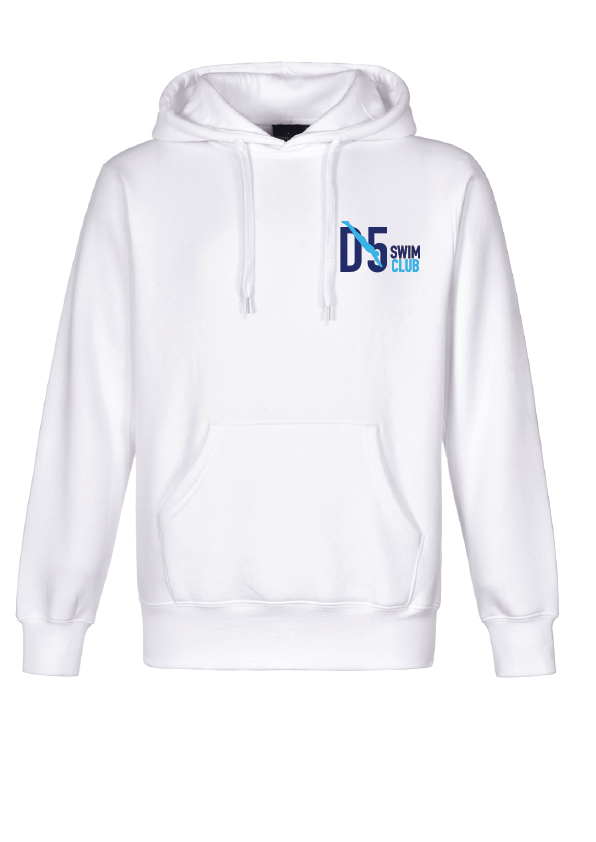 D5 Swim Club Classic Hoodie White