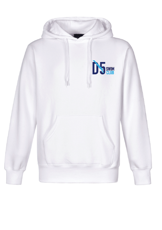D5 Swim Club Classic Hoodie White