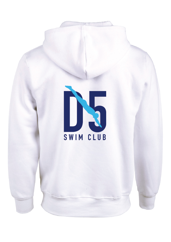 D5 Swim Club Classic Hoodie White