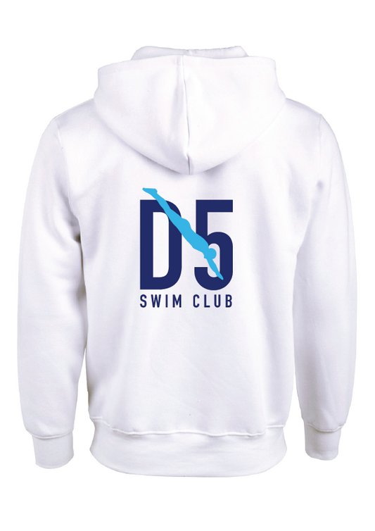 D5 Swim Club Classic Hoodie White