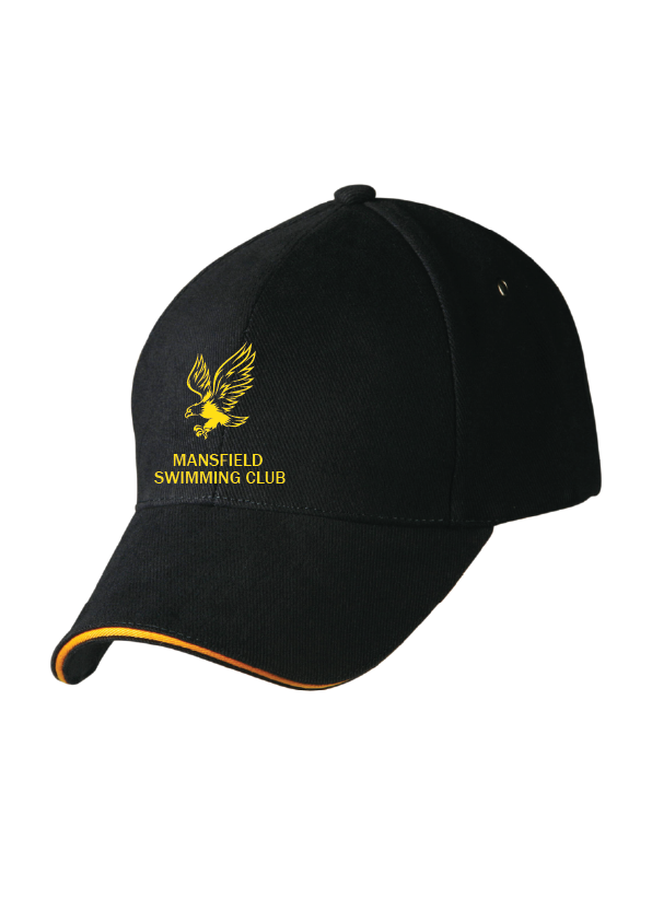 Mansfield Swim Club Peak Cap