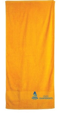 Masters State Championships Towel - Gold