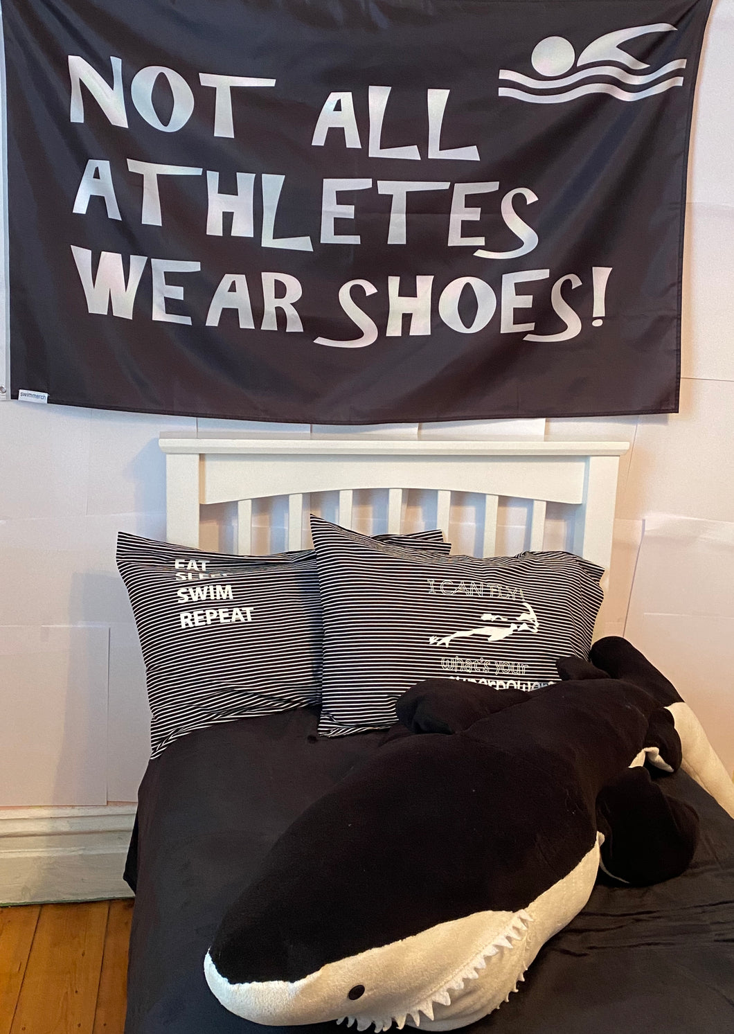 Not All Athletes Wear Shoes - Room Flag