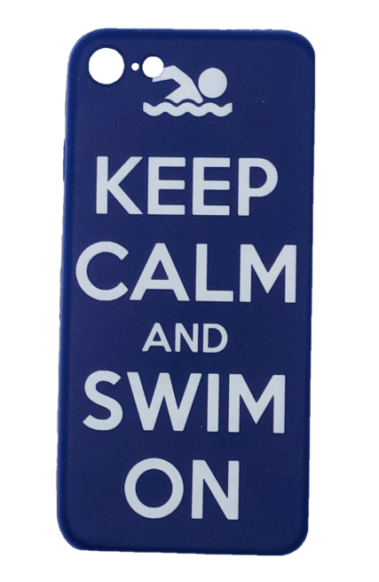 iPhone Cover - Keep Calm and Swim On