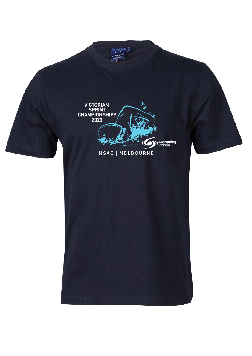 2023 Victorian Sprint Championships Tee - NAVY