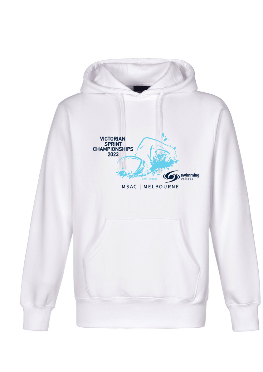 2023 Victorian Sprint Championships hoodie - White