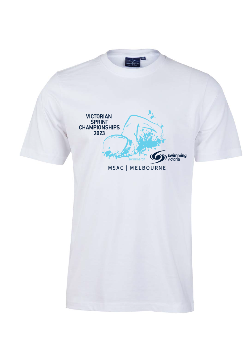 2023 Victorian Sprint Championships Tee - WHITE