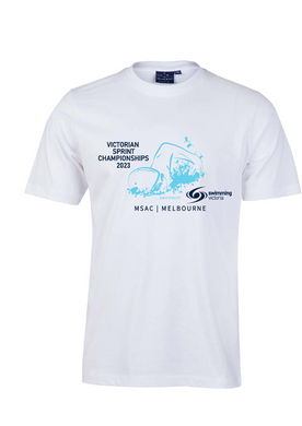 2023 Victorian Sprint Championships Tee - WHITE