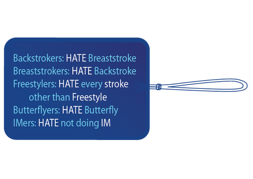 Bag Tag - All Stroke Haters