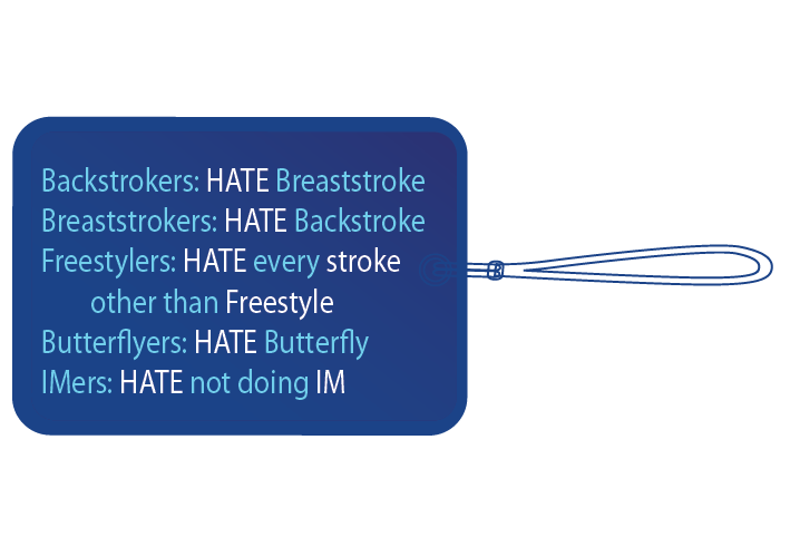 Bag Tag - All Stroke Haters