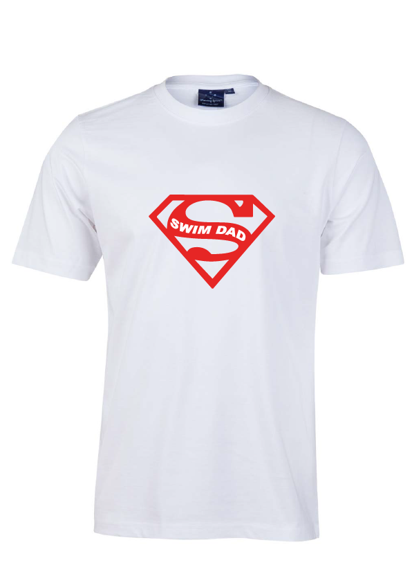 SWIM DAD TEE - WHITE