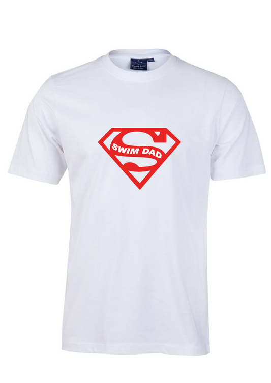 SWIM DAD TEE - WHITE