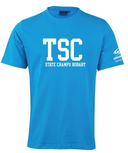 Tasmania STATE CHAMPIONSHIPS Tee - Cyan Blue
