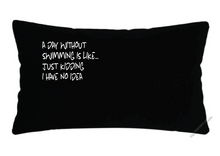 Pillowcase -"A Day Without Swimming"