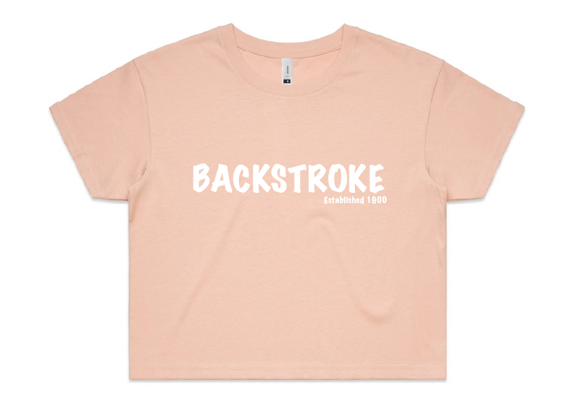 Sleepwear Crop Tee - "Backstroke" Est 1900