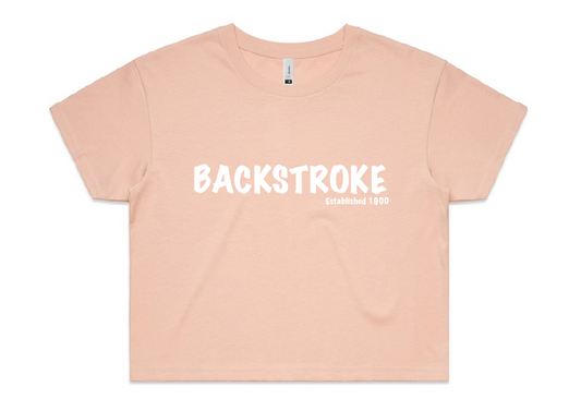 Sleepwear Crop Tee - "Backstroke" Est 1900