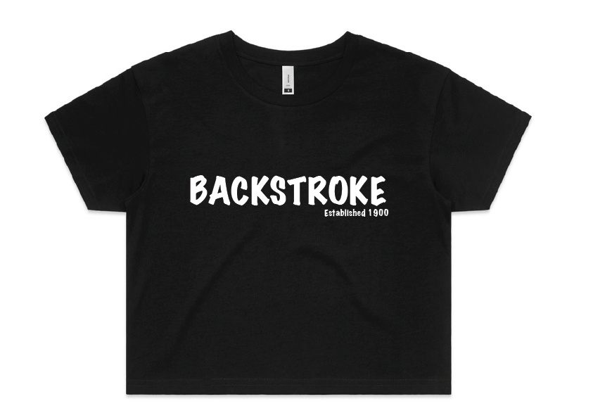 Sleepwear Crop Tee - "Backstroke" Est 1900