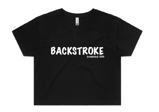 Sleepwear Crop Tee - "Backstroke" Est 1900