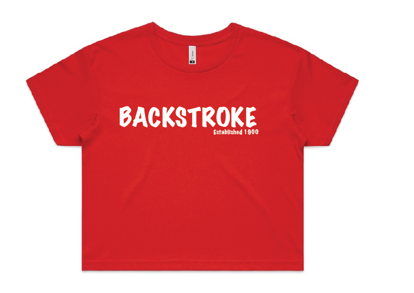 Sleepwear Crop Tee - "Backstroke" Est 1900