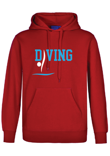 Diving hoodie - Red