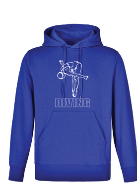 Diving hoodie  - Leave no ripples behind