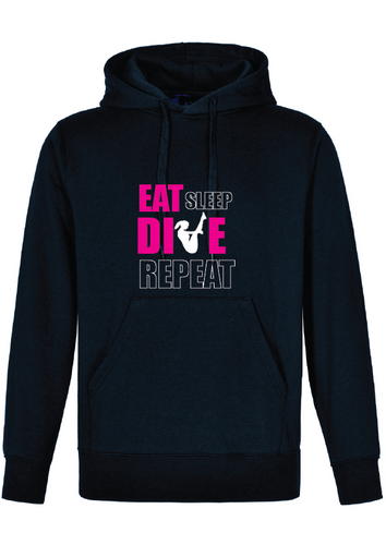 Diving hoodie  - Eat Sleep Dive Repeat