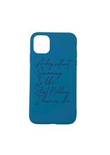 iPhone Cover - "A DAY WITHOUT SWIMMING"